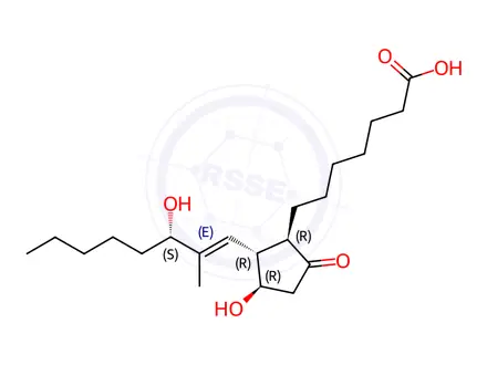 Chemical structure of Alprostadil (Prostaglandin E1) Impurity 10