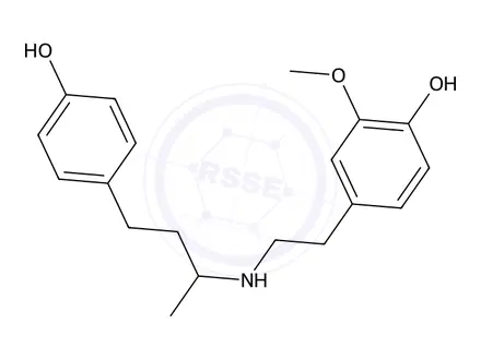 Chemical structure of Dobutamine Impurity 1