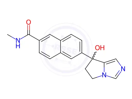 Chemical structure of TAK-700 (ORTERONEL)