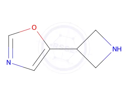Chemical structure of 5-(Azetidin-3-yl)oxazole