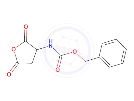 Chemical structure of D-Benzyloxycarbonylaspartic Anhydride