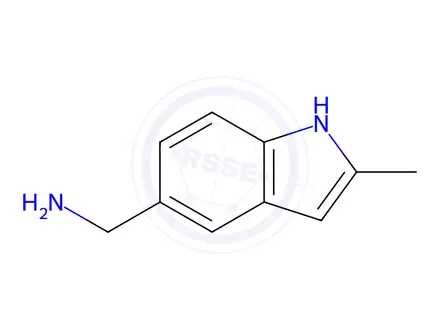 Chemical structure of (2-Methyl-1H-indol-5-yl)methylamine