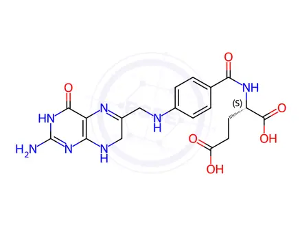 Chemical structure of Calcium Levofolinate EP Impurity G