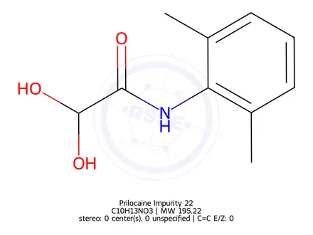 Chemical structure of Prilocaine Impurity 102