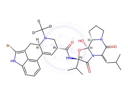 Chemical structure of 2-Bromo-α-Ergocryptine-d3