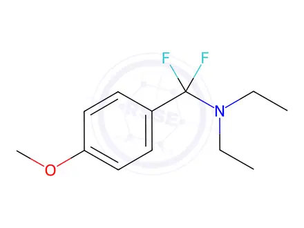Chemical structure of N-[Difluoro-(4-methoxyphenyl)methyl]-N-ethylethanamine