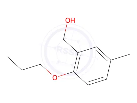 Chemical structure of (5-Methyl-2-propoxyphenyl)methanol