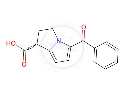 Chemical structure of Ketorolac