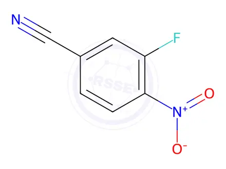 Chemical structure of 3-Fluoro-4-nitrobenzonitrile