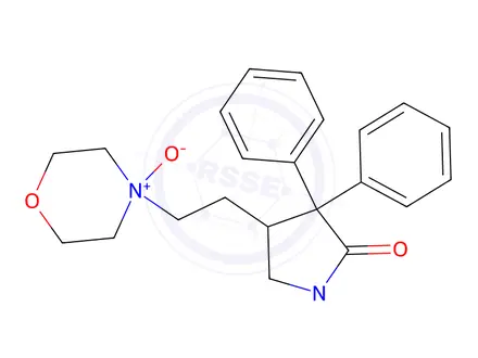 Chemical structure of Doxapram N-Oxide