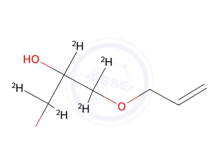 Chemical structure of 3-Allyloxy-1,2-propanediol-d5