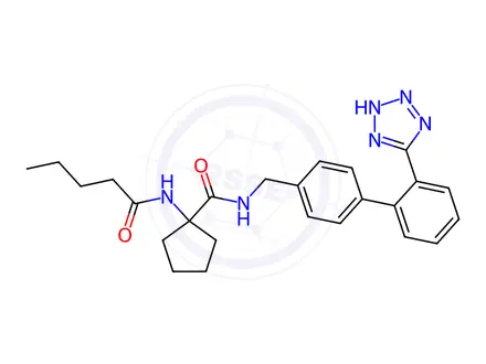Chemical structure of Irbesartan-Impurity A
