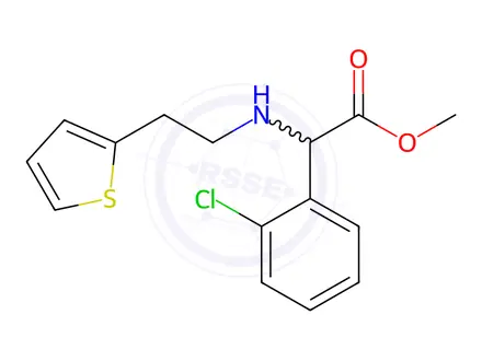 Chemical structure of Clopidogrel Bisulfate Impurity 25 Monomer
