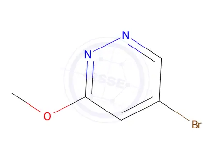 Chemical structure of 5-Bromo-3-methoxypyridazine