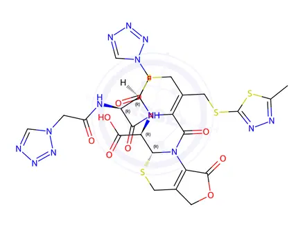 Chemical structure of Cefazolin Impurity 78