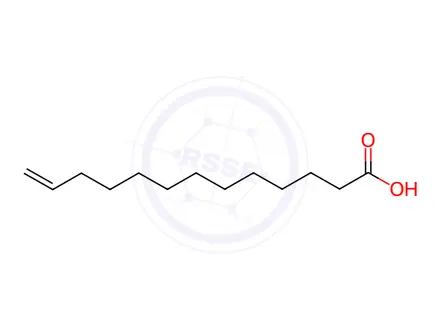 Chemical structure of (10-Undecenyl)acetic Acid