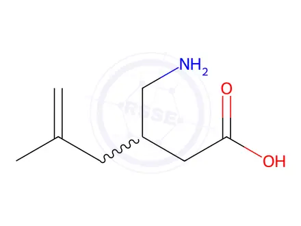 Chemical structure of 5,6-Dehydro Pregabalin