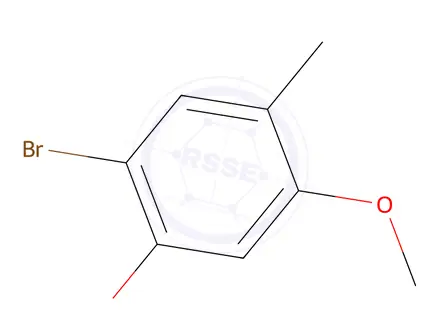 Chemical structure of 2-Bromo-5-methoxy-4-methylphenol
