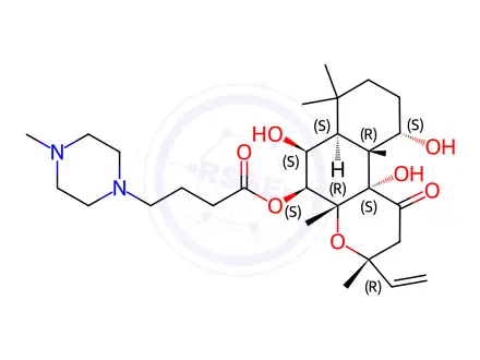 Chemical structure of L-858051