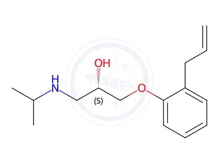 Chemical structure of Alprenolol Impurity 8