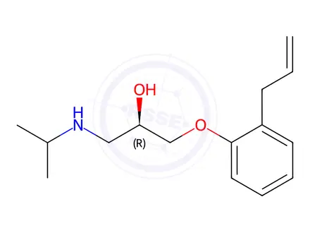 Chemical structure of Alprenolol Impurity 9