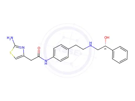 Chemical structure of Mirabegron