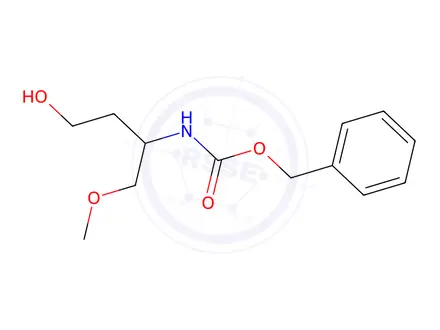Chemical structure of Benzyl (4-hydroxy-1-methoxybutan-2-yl)carbamate