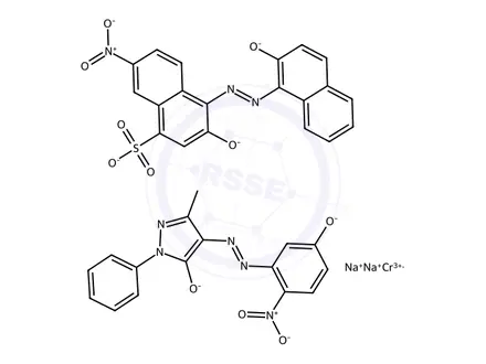 Chemical structure of Acid Brown 282