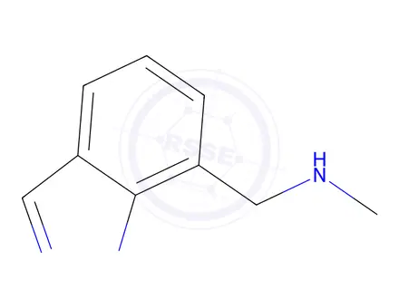 Chemical structure of 1-(1H-Indazol-7-yl)-N-methylmethanamine