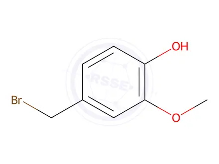 Chemical structure of 4-(Bromomethyl)-2-methoxyphenol