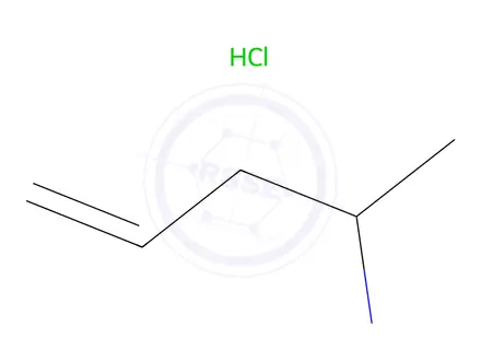 Chemical structure of Pent-4-en-2-amine hydrochloride