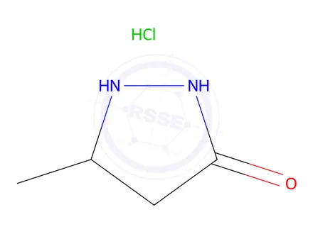 Chemical structure of 5-Methylpyrazolidin-3-one Hydrochloride