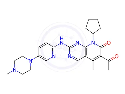 Chemical structure of Palbociclib Impurity 383