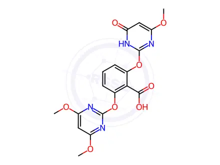 Chemical structure of Bispyribac Impurity 6