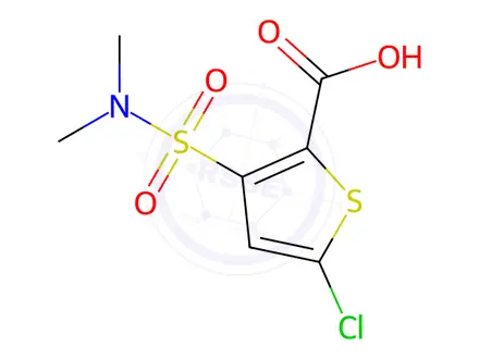 Chemical structure of Lornoxicam Impurity 119