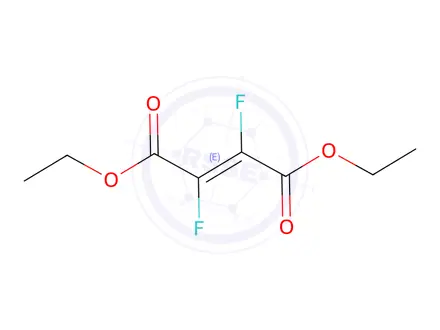 Chemical structure of Diethyl 2,3-difluorofumarate