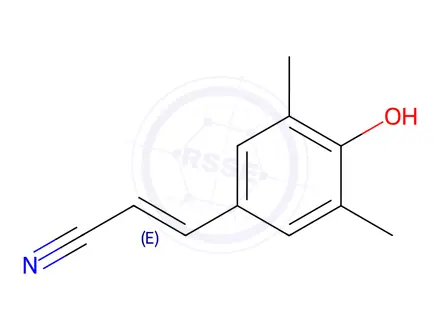 Chemical structure of Rilpivirine Impurity 29