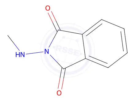 Chemical structure of N-Methylaminophthalimide