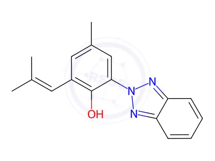 Chemical structure of UV-350 Impurity 5 (Drometrizole Trisiloxane Related Compound A)