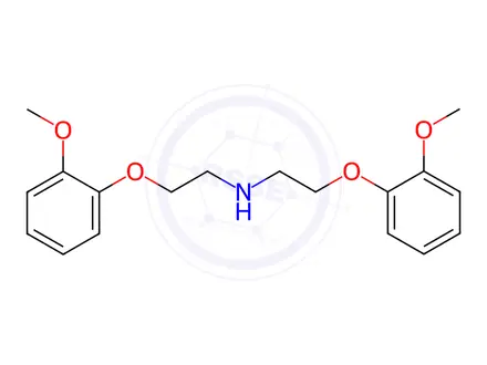 Chemical structure of Carvedilol Impurity DBA