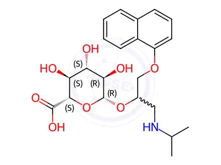 Chemical structure of Propranolol Hydrochloride Impurity 11