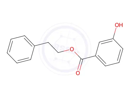Chemical structure of Phenethyl 3-hydroxybenzoate