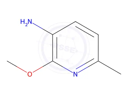 Chemical structure of 3-Amino-2-methoxy-6-picoline