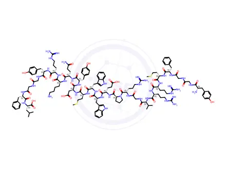 Chemical structure of Bovine adrenal peptide E