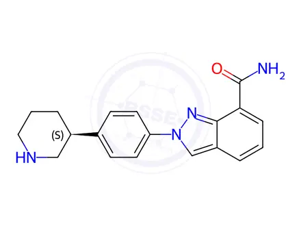 Chemical structure of Niraparib
