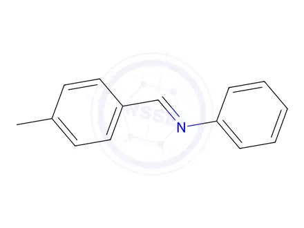 Chemical structure of (E)-N-[(4-Methylphenyl)methylidene]aniline
