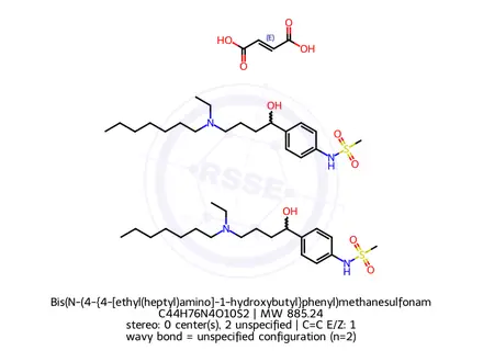 Chemical structure of Ibutilide fumarate Impurity 13