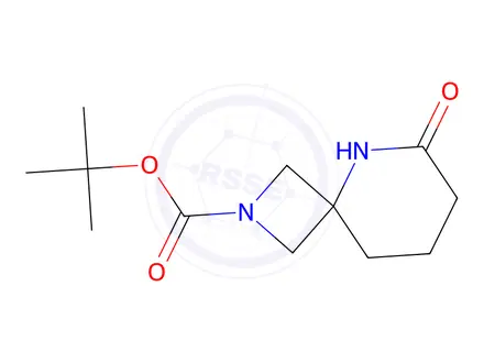 Chemical structure of Tert-butyl 6-oxo-2,5-diazaspiro[3.5]Nonane-2-carboxylate