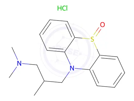Chemical structure of Alimemazine EP Impurity A Hydrochloride
