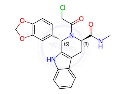 Chemical structure of Tadalafil Impurity 43
